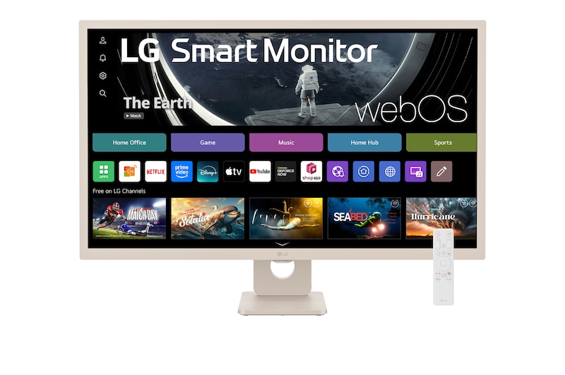 front view with remote control