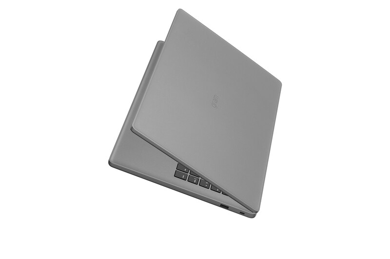 Top-down view of a partially open