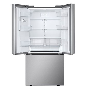 Front open view without food