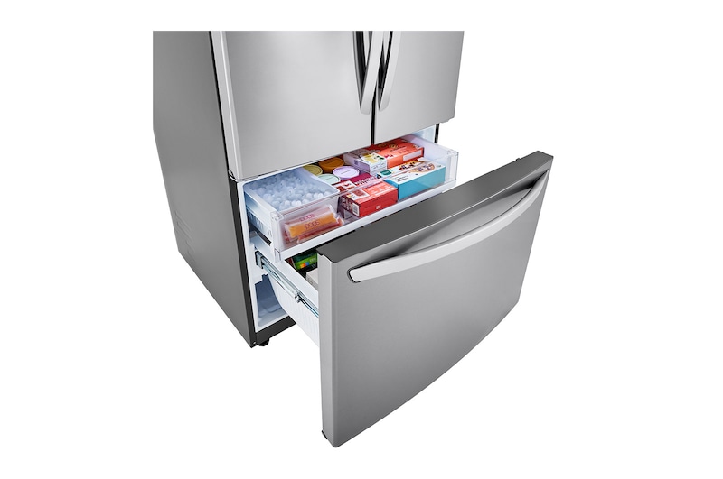 Freezer Door Opened View