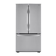 Vue avant de Réfrigérateur 3 portes à profondeur de comptoir de 23 pi³, LRFCC23D6S