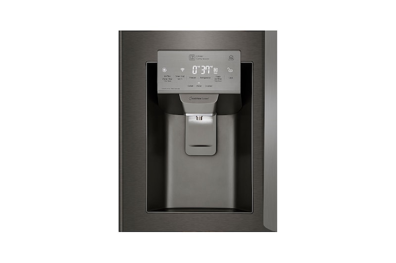 LG Réfrigérateur de 33 po avec porte à deux battants, avec Smart Cooling<sup>MC</sup> Plus et ThinQ<sup>MD</sup>, LRFXS2503D