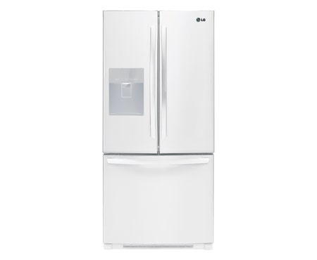 Réfrigérateur avec congélateur en haut de 20 pi3 d'une largeur de