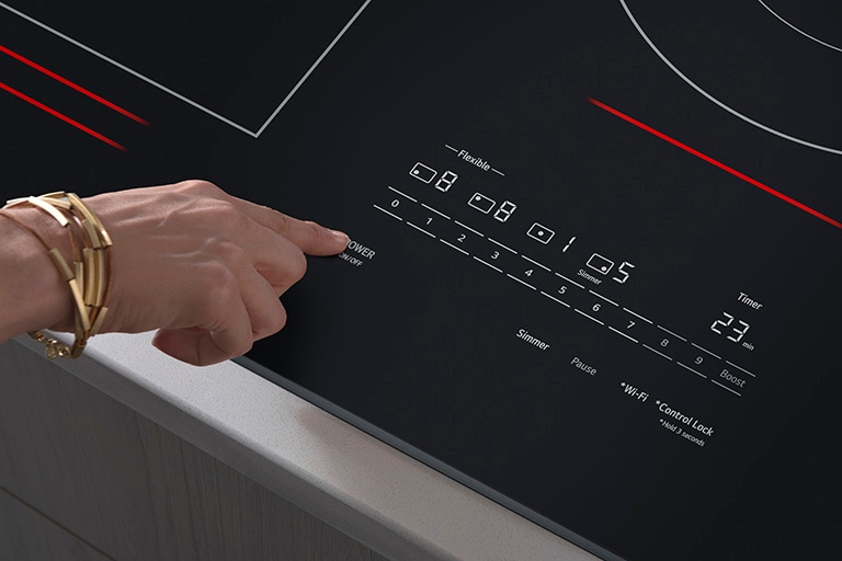 Commandes rétroéclairées élégantes