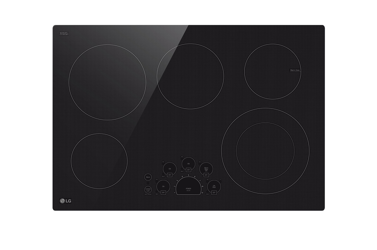 LCE3010SBE Cooktop View