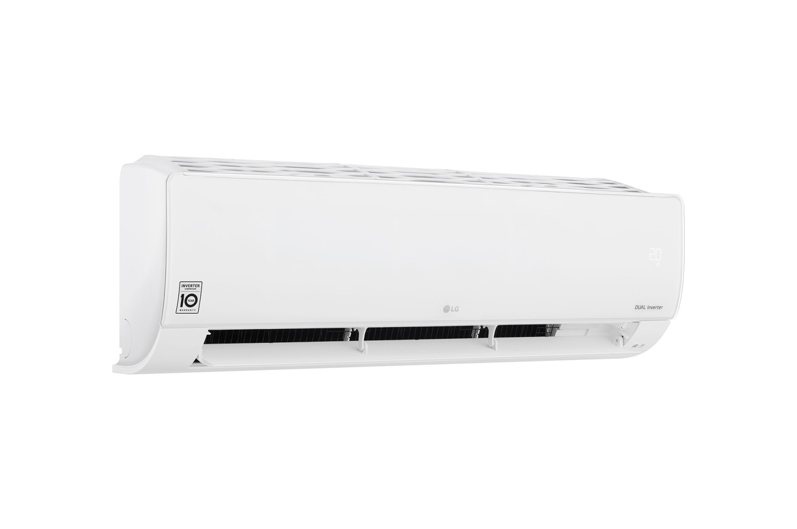 LG Climatiseur DUALCOOL PRESTIGE ThinQ de 18 000 BTU, fonctionnement hyper chauffage à -25 °C, LAN180HYV3