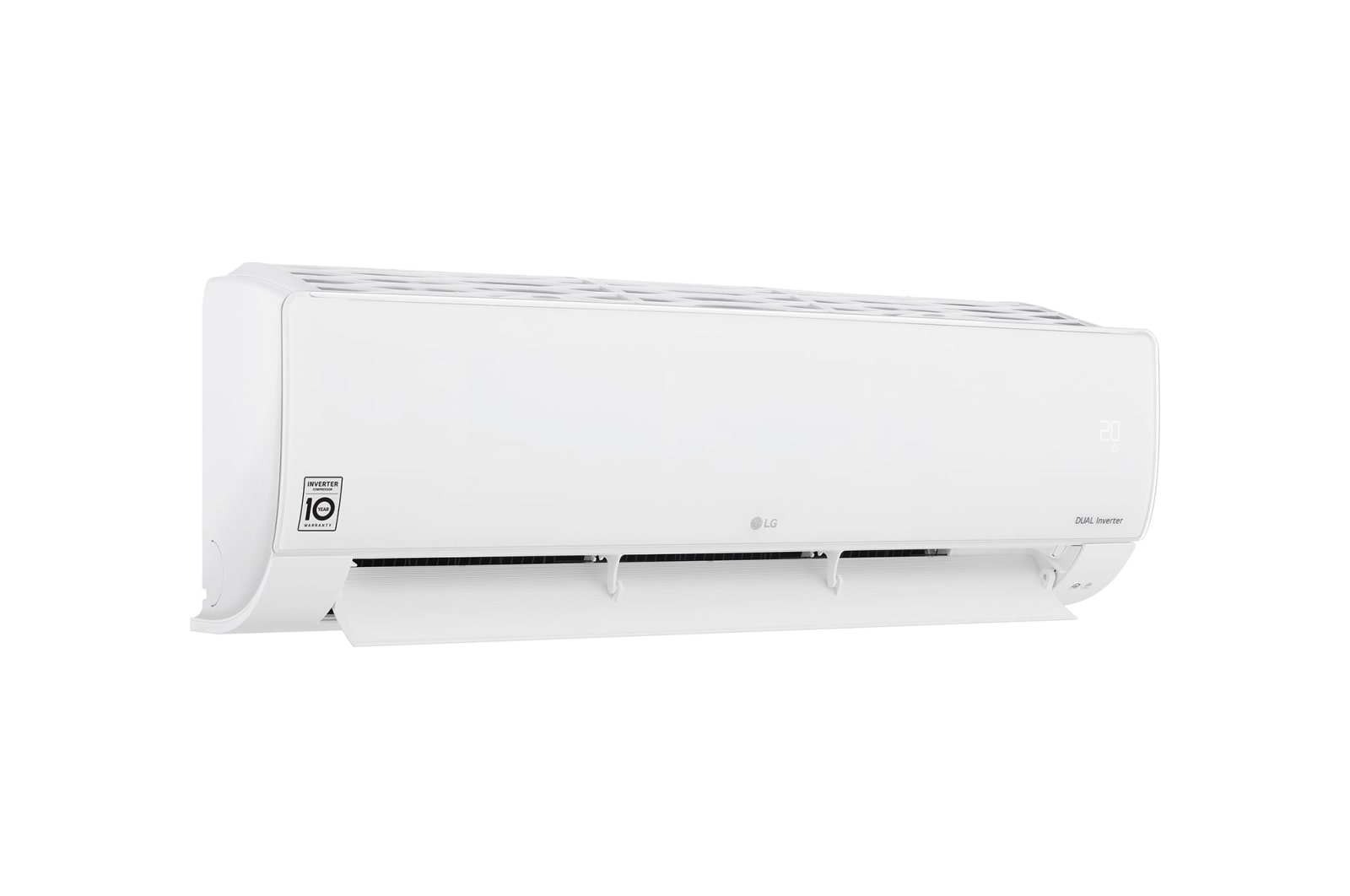 LG Climatiseur DUALCOOL PRESTIGE ThinQ de 18 000 BTU, fonctionnement hyper chauffage à -25 °C, LAN180HYV3