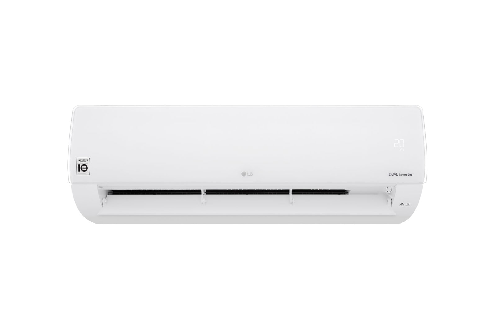 LG Climatiseur DUALCOOL PRESTIGE ThinQ de 18 000 BTU, fonctionnement hyper chauffage à -25 °C, LAN180HYV3