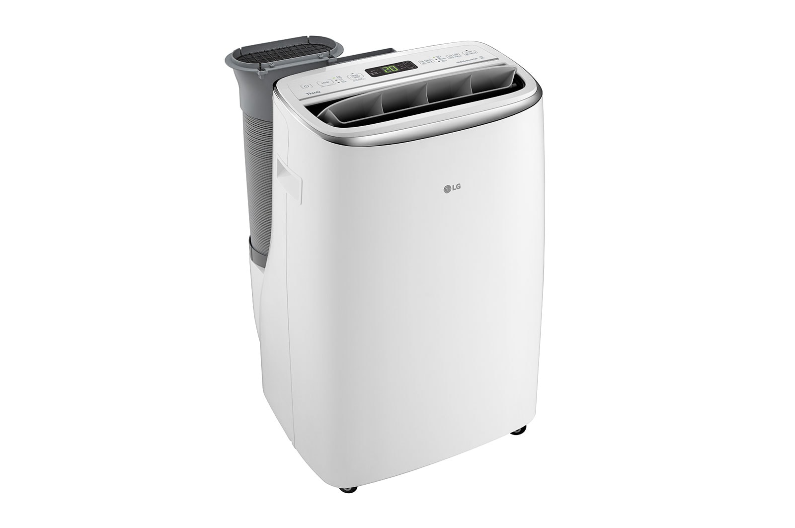 LG Climatiseur portable intelligent de 14 000 BTU SACC avec Wi-Fi et technologie à double onduleur, LP1419IVSM