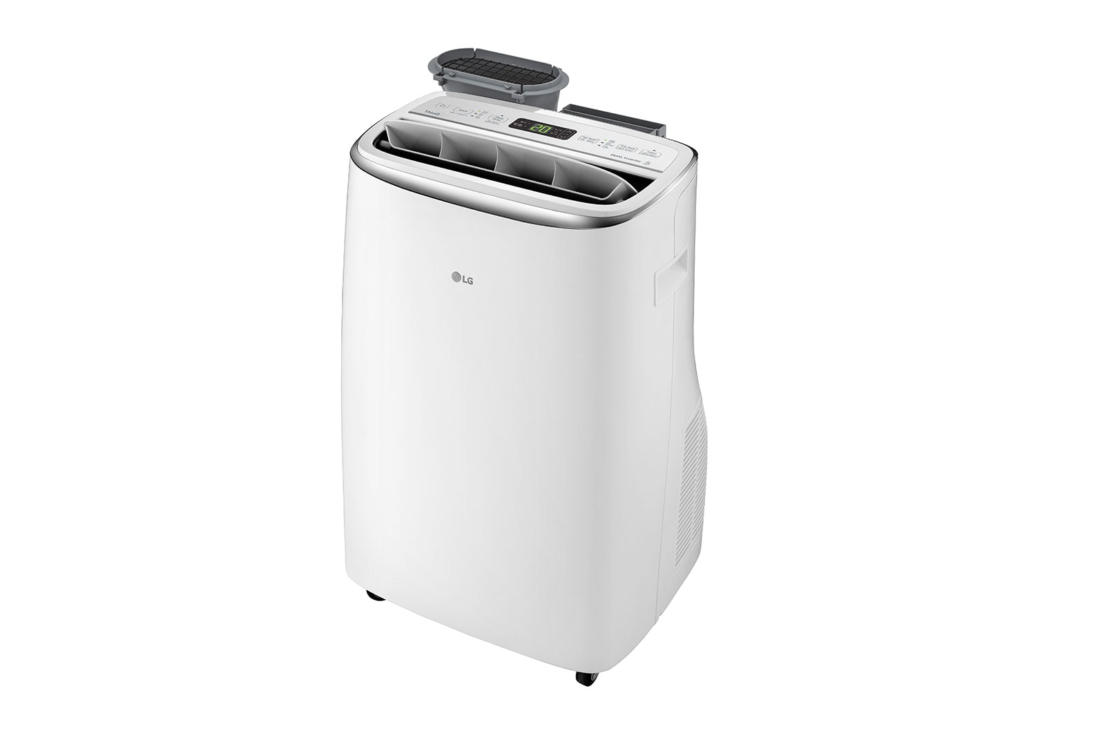 LG Climatiseur portable intelligent de 14 000 BTU SACC avec Wi-Fi et technologie à double onduleur, LP1419IVSM