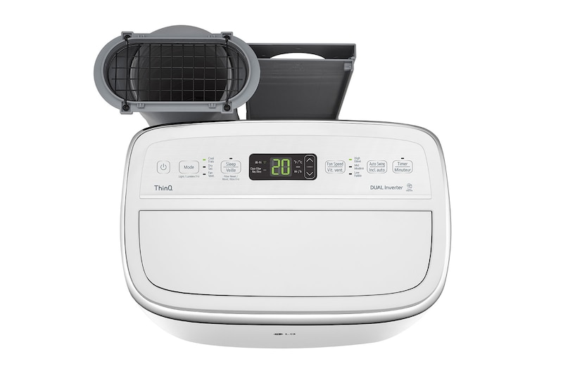 LG Climatiseur portable intelligent de 14 000 BTU SACC avec Wi-Fi et technologie à double onduleur, LP1419IVSM