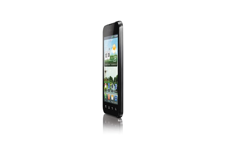 LG Optimus Black | Mince. Léger. Lumineux. Puissant et efficace. Également disponible en blanc., LGP970