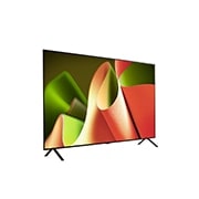 Vue latérale droite du téléviseur OLED de LG, OLED B4