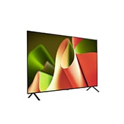 Vue latérale droite du téléviseur OLED de LG, OLED B4