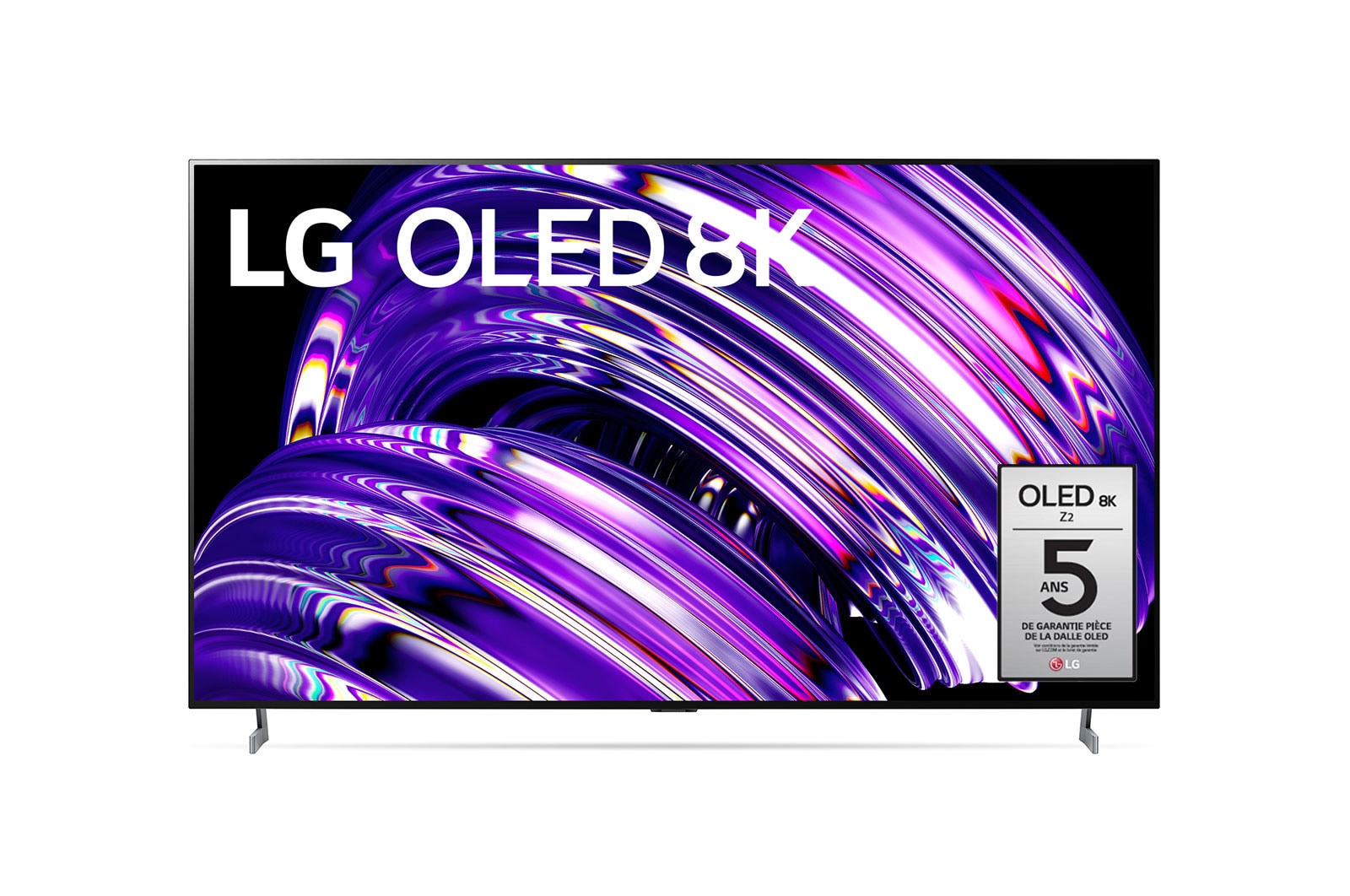 LG Téléviseur OLED 8K Z2 de 77 po de LG, avec AI ThinQ , OLED77Z2PUA