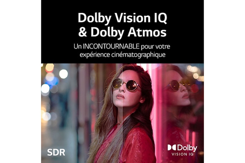 LG Téléviseur OLED intelligent 4K C1 de 83 po de LG, OLED83C1AUA