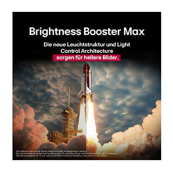 Auf dem Bildschirm eines LG OLED-Fernsehers befindet sich die webOS 25-Startseite, die mit Apps und Unterhaltungsinhalten gefüllt ist. Neben dem Fernseher befindet sich die LG AI Magic Remote-Fernbedienung. Der AI Button ist hervorgehoben, als ob sie durch die Stimme des Benutzers aktiviert wurde. Daneben befindet sich eine Sprechblase, die auf "Mein Profil" umschaltet. Der kurze Text erklärt, wie Nutzer nun ihre Stimme mit ihrem persönlichen Profil synchronisieren können, um eine einfachere Navigation und personalisierte Empfehlungen zu erhalten.