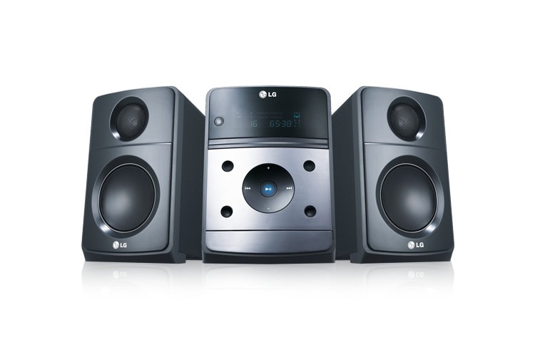 LG Micro-Hifi-Anlage mit DVD Player, XB64