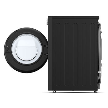 side view with door open