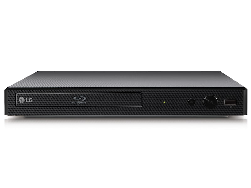 LG Blu-ray Disc™/DVD Player mit Deep Color, 1080p Upscaler und Wiedergabe von externen Festplatten, BP250
