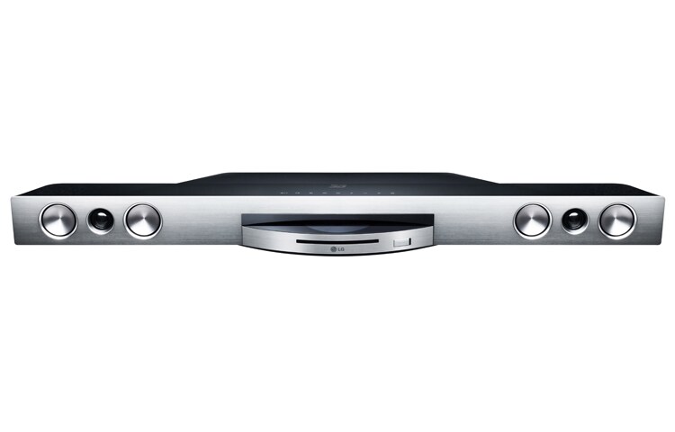 LG 3D Blu-ray Soundbar mit WLAN, BD Live Profile 5.0, Netcast und 1080 UpScaling, HLX56S