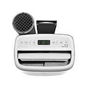 LG 11.000 BTU (Kühlkapazität: 35℃/RH: 80%) Tragbares Dual-Inverter-Klimagerät mit Smart WLAN , PA11WS