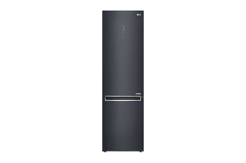 LG Kühl-Gefrierkombination | 384 Liter Nutzinhalt | Energieeffizienzklasse C | Matte Black Stainless Steel | GBB92MCACP, GBB92MCACP