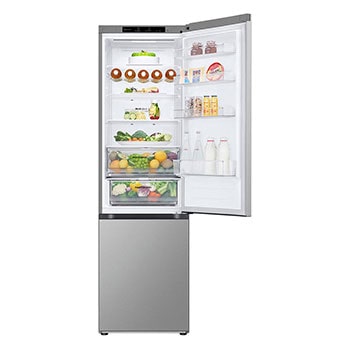 front door open with food