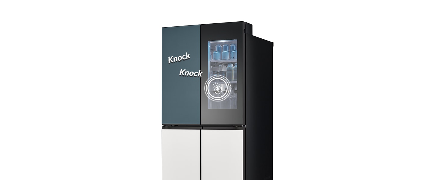 Bild, auf dem zweimal auf einen InstaView geklopft wird.