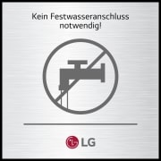 LG Side-by-Side mit Door-in-Door ® | Eis-, Crushed Ice- und Wasserspender  | 635 Liter Kapazität | Energieeffizienzklasse E | Interner Wassertank | Platinum Silver | GSJV51PZTE, GSJV51PZTE