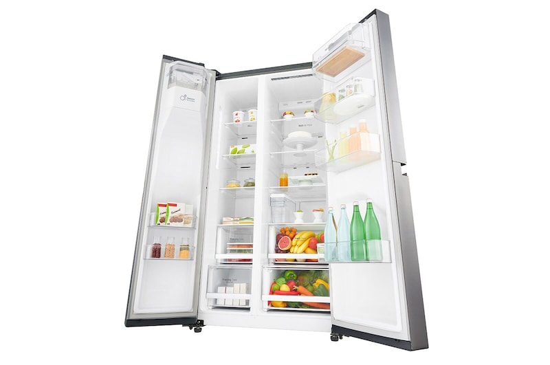 LG GSL461ICEE | Total No Frost | DoorCooling+ ™ | Energieeffizienzklasse* E | 625 L Kapazität , GSL461ICEE