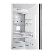 LG Side-by-Side mit InstaView Door-in-Door™ | 601 Liter Kapazität | Eis-, Crushed Ice - und Wasserspender | Festwasseranschluss | Total No Frost | DoorCooling+™ |ThinQ®, GSX960NECE