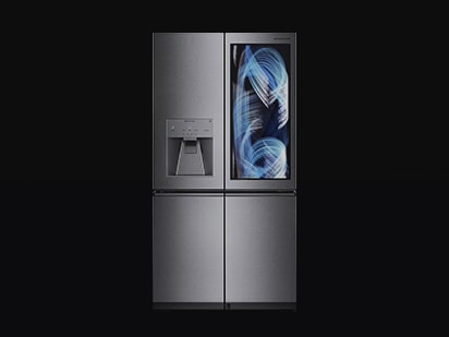 LG SIGNATURE Refrigerator zeigt optimale Frische-Technologie mit Luftzirkulation.