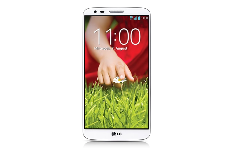 LG G2 High-End-Smartphone mit 2,3 GHz Quad-Core Prozessor, 5,2 Zoll IPS-Display und Android 4.2.2, D802