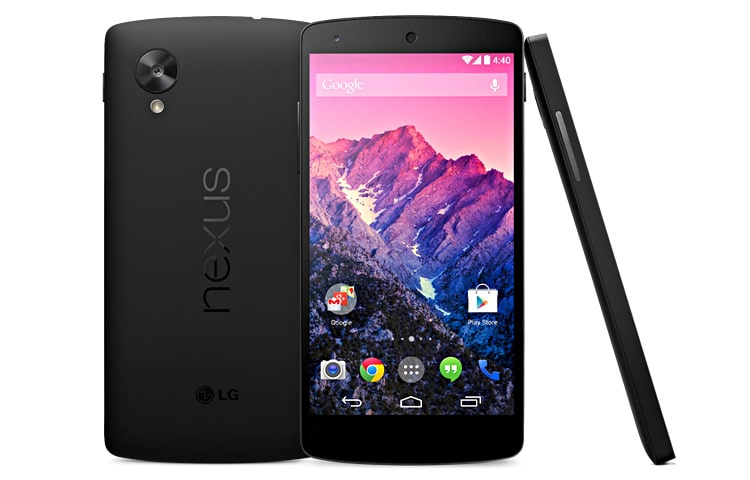 LG Nexus 5 Google Smartphone mit Android 4.4 KitKat®, 5 Zoll Full HD IPS Display und 8 MP Kamera, D821