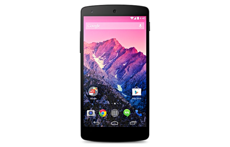 LG Nexus 5 Google Smartphone mit Android 4.4 KitKat®, 5 Zoll Full HD IPS Display und 8 MP Kamera, D821
