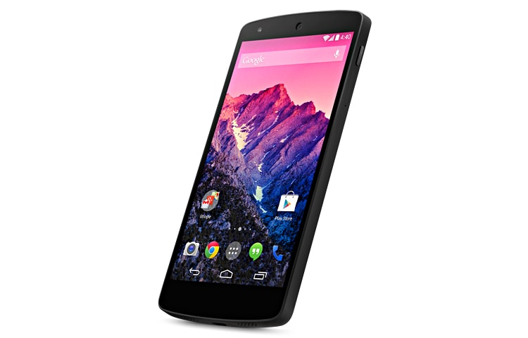 LG Nexus 5 Google Smartphone mit Android 4.4 KitKat®, 5 Zoll Full HD IPS Display und 8 MP Kamera, D821
