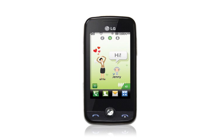 LG 
Social Network Phone, GS290 black