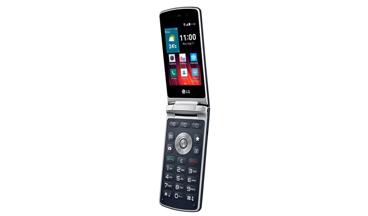 LG WineSmart Android Mobiltelefon mit 1,1 GHz Quadcore-Prozessor, 1 GB RAM Arbeitsspeicher und 3,15 MP Kamera, H410