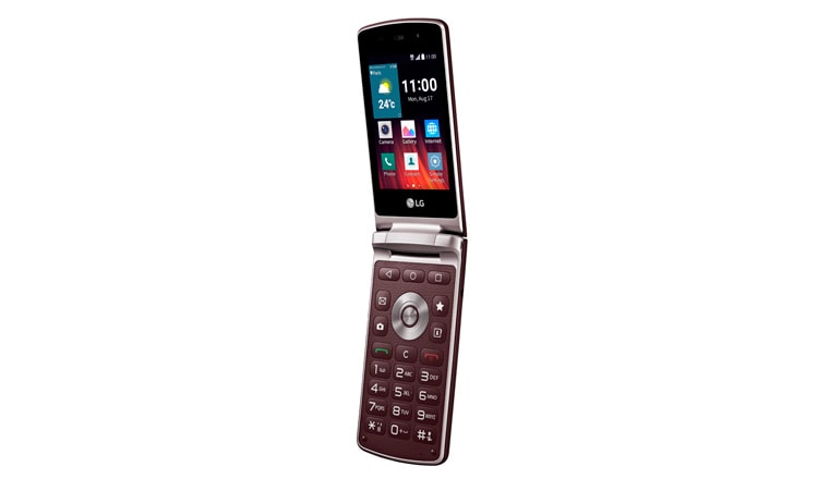 LG WineSmart Android Mobiltelefon mit 1,1 GHz Quadcore-Prozessor, 1 GB RAM Arbeitsspeicher und 3,15 MP Kamera, H410