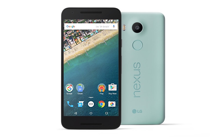 LG Nexus 5X Android Smartphone mit 5,2 Zoll Full HD Display, 12,3 MP Kamera und Fingerabdrucksensor, H791