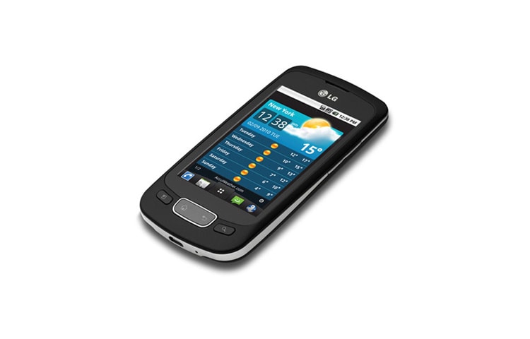 LG OPTIMUS One Smartphone mit 3,2-Zoll-HVGA-Bildschirm, 3 MP Kamera und Android 2.2 Froyo, P500