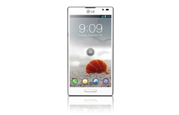 LG OPTIMUS L9 Stylisches Smartphone mit 11,9 cm (4,7 Zoll) großen qHD-Touchscreen, 1,0 GHz Dual Core-Prozessor und 2.150-mAh-Akku mit SiO+ Technologie, P760