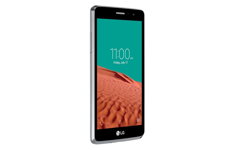 LG Bello II Android Smartphone mit 5" Display, 1,3 GHz-Quad-Core-Prozessor und Selfie Flash, X150