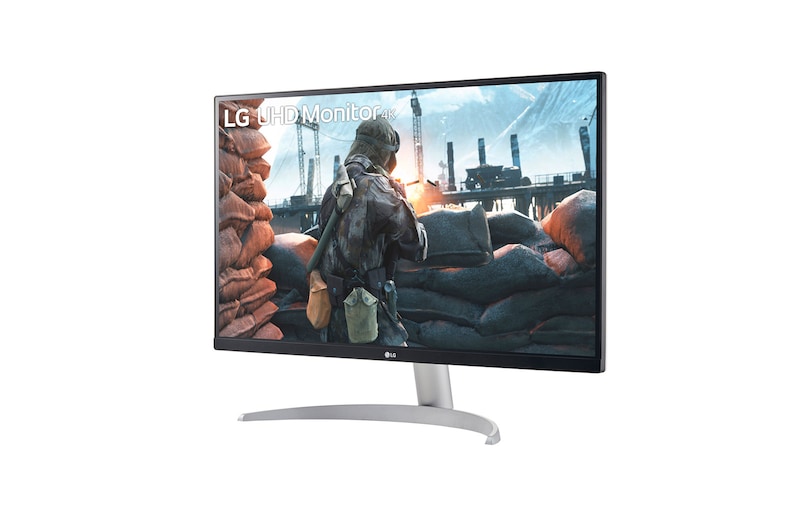 LG 27 Zoll UHD 4K Monitor mit VESA DisplayHDR™ 400 und AMD FreeSync™, 27UP650P-W