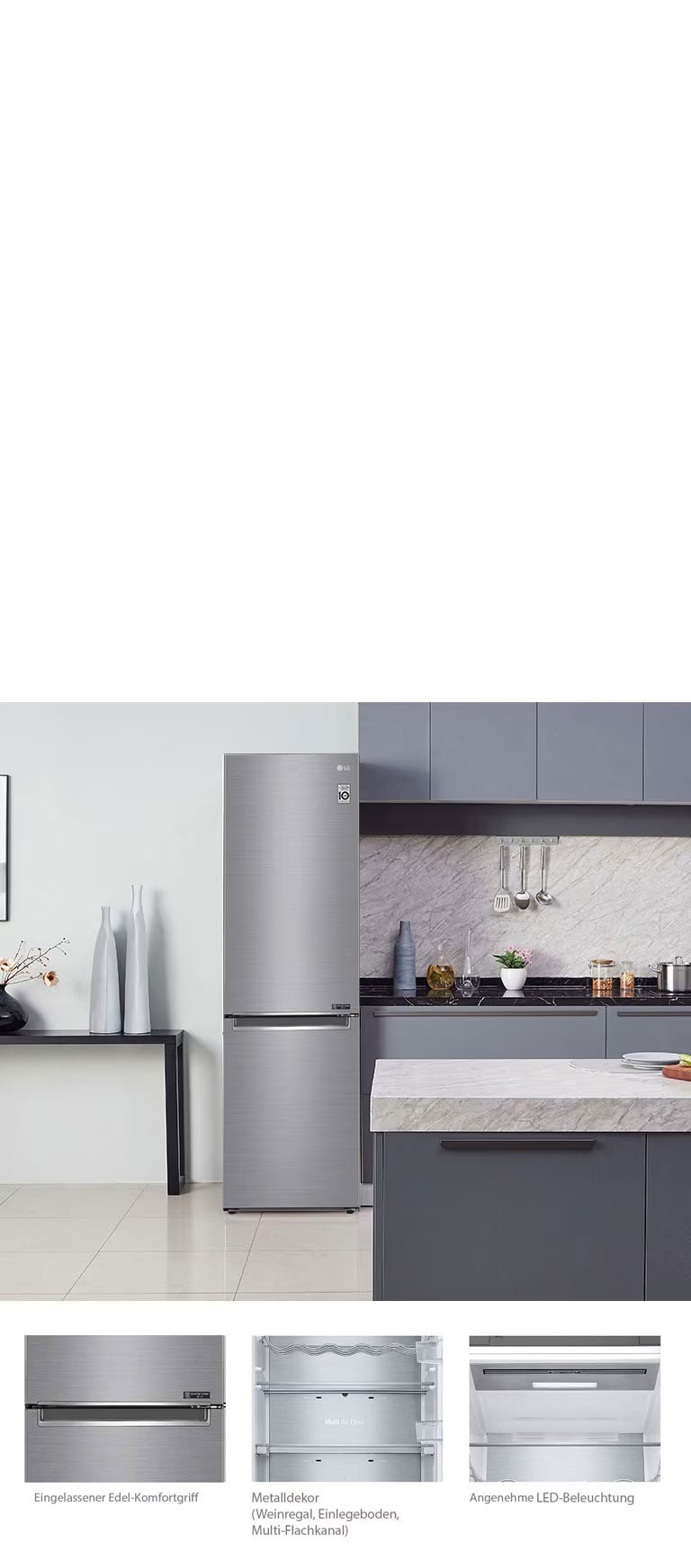 Eleganz trifft praktischen Minimalismus