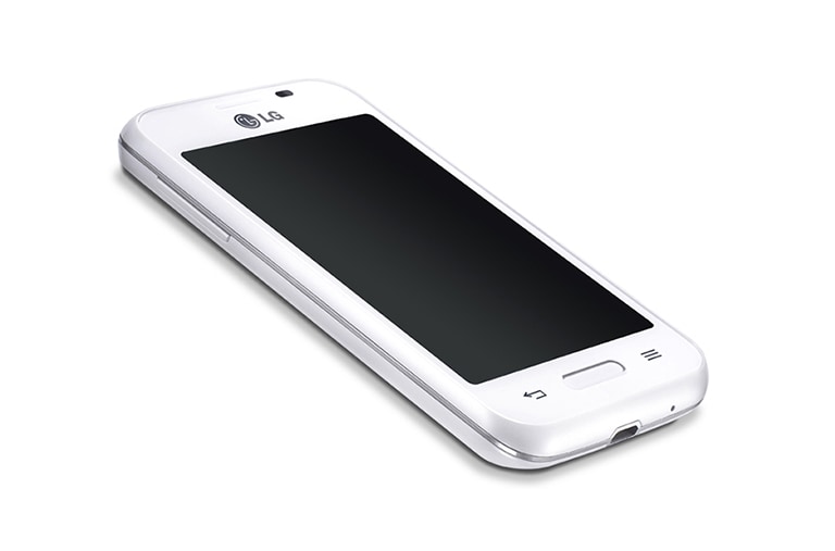 LG L40 Android Smartphone mit 8,9 cm (3,5 Zoll) IPS-Touchdisplay, 1,2 GHz Dual-Core-Prozessor und vielen praktischen UX-Features, D160