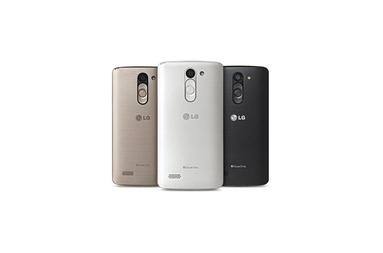 LG L Bello Android Smartphone mit 5 Zoll IPS-Display, 1,3 GHz Quad-Core Prozessor und 8 Megapixel FSI Kamera, D331