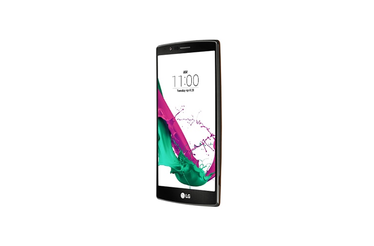 LG G4 High-End Smartphone mit 5,5 Zoll Quad-HD Display, 1,8 GHz Hexa-Core Prozessor und Android Lollipop 5.1, H815