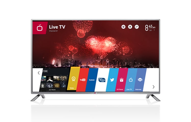 LG Smart TV mit webOS, 106 cm Bildschirmdiagonale (42 Zoll), 2.0 Soundsystem und Multi-Tuner, 42LB630V